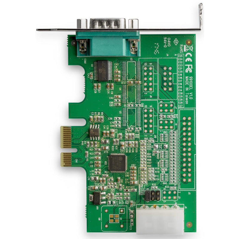  [AUSTRALIA] - StarTech.com 1-port PCI Express RS232 Serial Adapter Card - PCIe RS232 Serial Host Controller Card - PCIe to Serial DB9 - 16950 UART - Low Profile Expansion Card - Windows & Linux (PEX1S953LP)