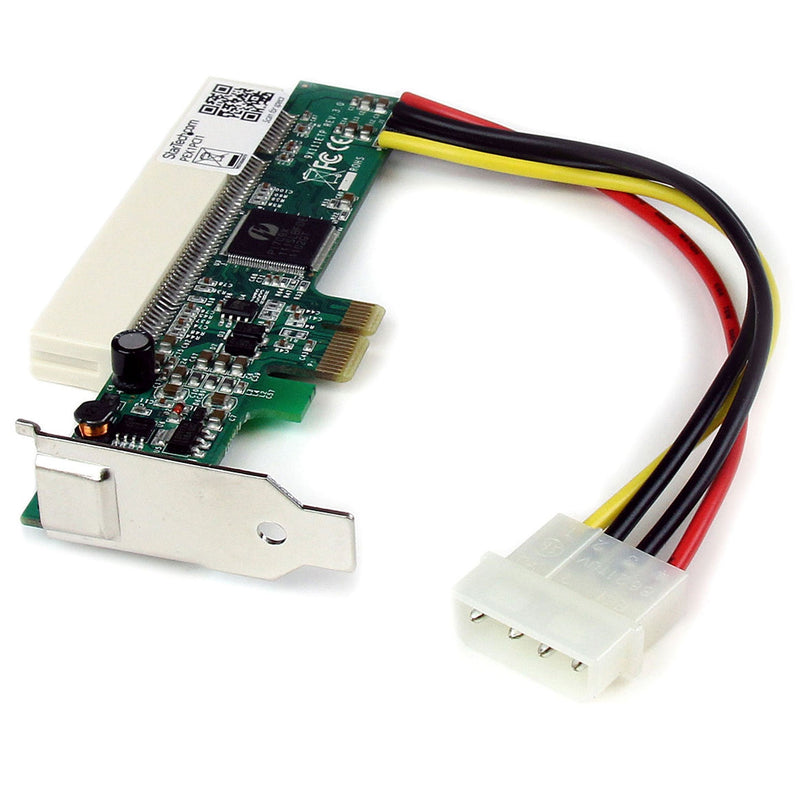  [AUSTRALIA] - StarTech.com PCI Express to PCI Adapter Card - PCIe to PCI Converter Adapter with Low Profile / Half-Height Bracket (PEX1PCI1)