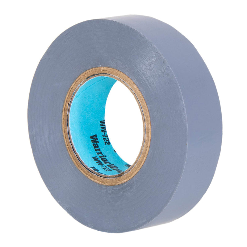  [AUSTRALIA] - NSi Industries WarriorWrap Select 3/4 in. x 60 ft. 7 mil Vinyl Electrical Tape, Gray (WW-722-GY)