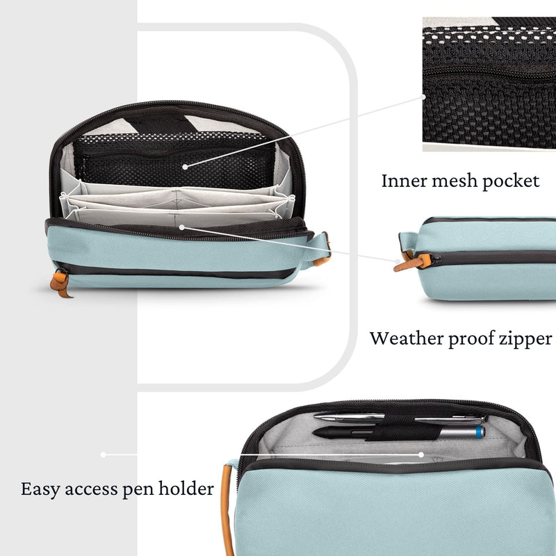  [AUSTRALIA] - Tech Pouch and Electronics Organizer (Dusty Teal) Dusty Teal