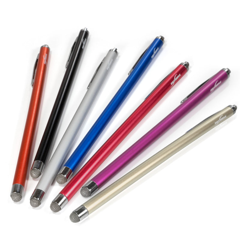 Stylus Pen for Kindle Fire (1st Gen 2011) (Stylus Pen by BoxWave) - EverTouch Slimline Capacitive Stylus, Slim Barrel Capacitive Stylus with FiberMesh Tip - Winter White - LeoForward Australia