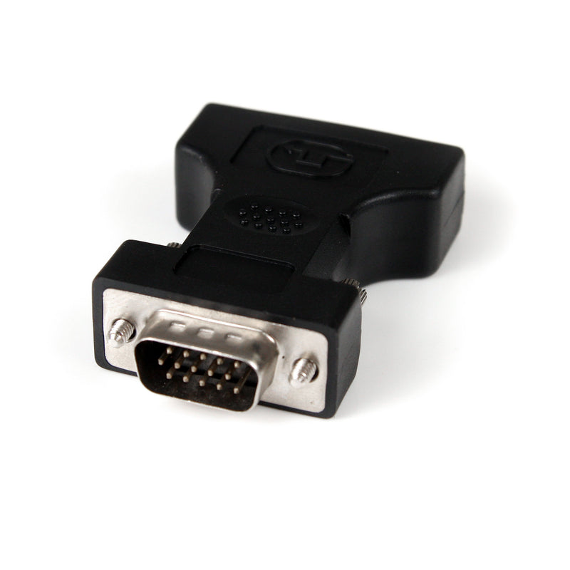 StarTech.com DVI-I to VGA Cable Adapter - Black - F / M - DVI I to VGA Adapter for Your VGA Monitor or Display (DVIVGAFMBK) DVI Female to VGA Male - LeoForward Australia