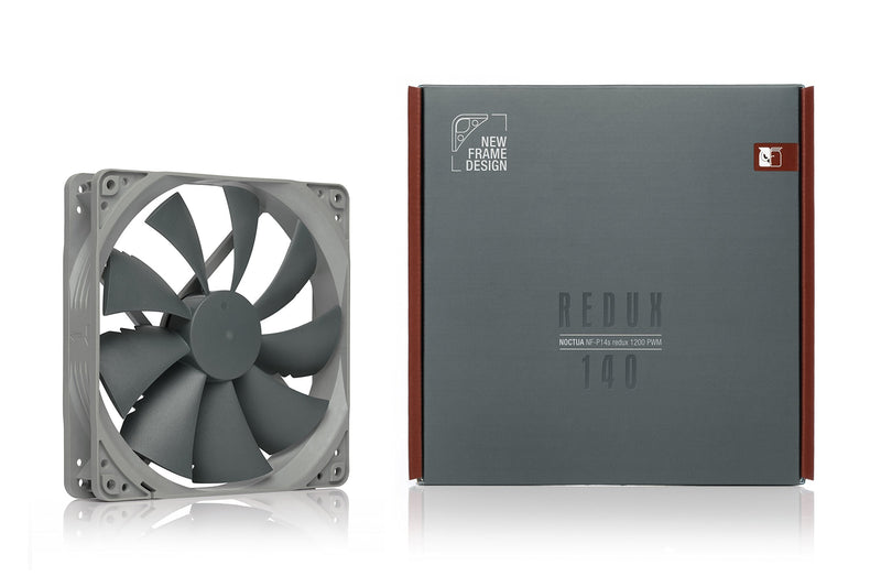  [AUSTRALIA] - Noctua NF-P14s redux-1200 PWM, Quiet Fan, 4-Pin, 1200 RPM (140mm, Grey)