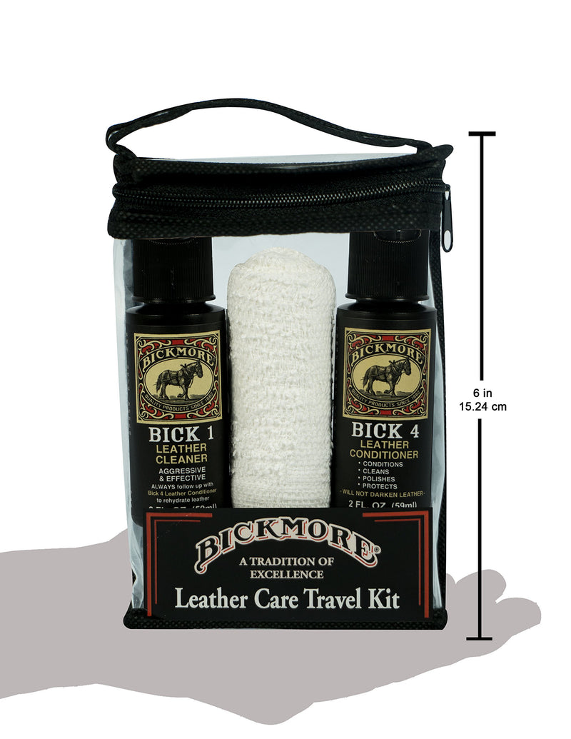  [AUSTRALIA] - Bickmore Leather Shoe & Boot Travel Care Kit- Repairs, Polishes and Shines Leather Goods On The Run Travel Kit