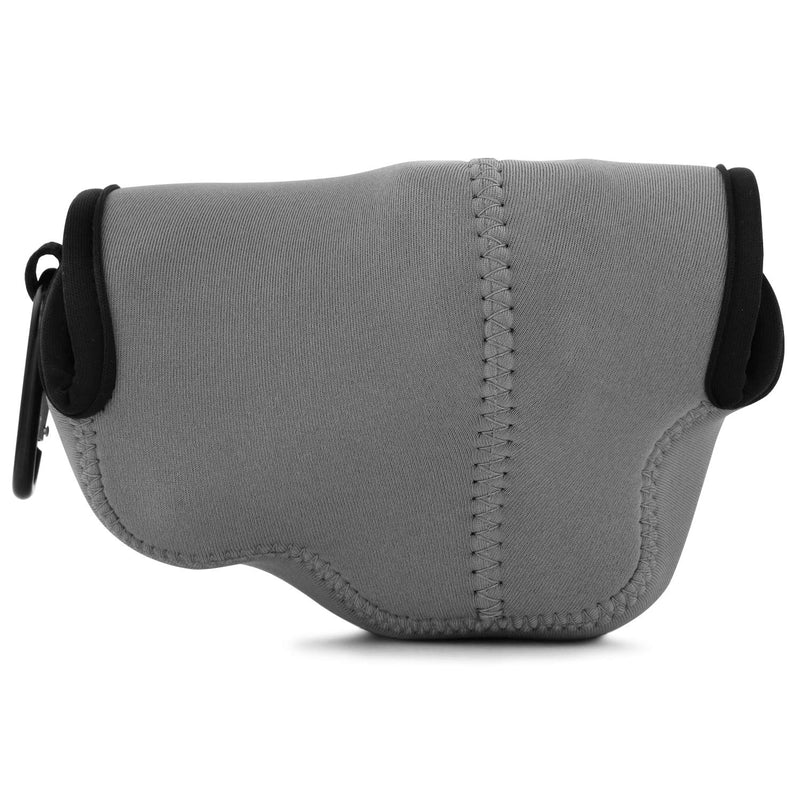  [AUSTRALIA] - MegaGear Ultra Light Neoprene Camera Case Compatible with Nikon Z50 (16-50mm) Gray