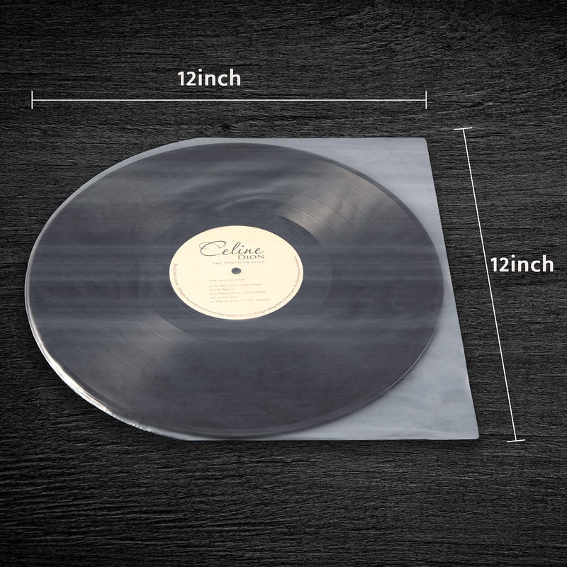  [AUSTRALIA] - 50 x Vinyl Record Outer Sleeves+50 x Vinyl LP Record Inner Sleeves