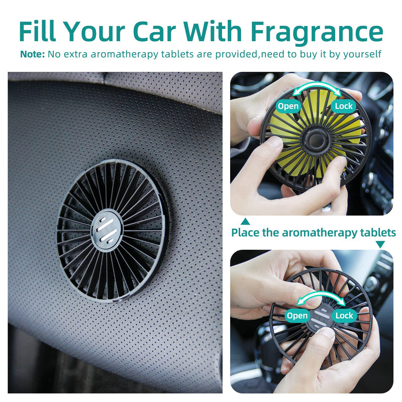  [AUSTRALIA] - xuenair Carseat Fan, [Extremely Silent] Baby Car Seat Headrest Fan For Backseat Of Car, Small USB Fan Mini Cooling Fan Portable Clip On Baby Crib Kids Dogs Vehicle Backseat Desk