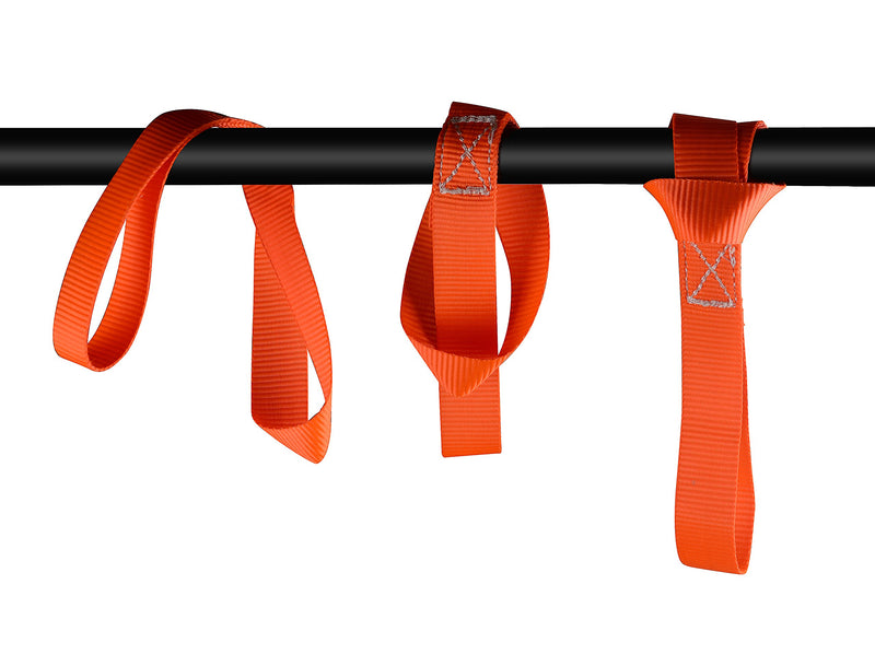  [AUSTRALIA] - iNeibo12" Soft Loop Tie Down Straps (1400LBS)- Ratchet Tie Down Straps, Breaking Strength up to2800LBS-Perfect for Motorcycle, UTV, Snowmobile and ATV