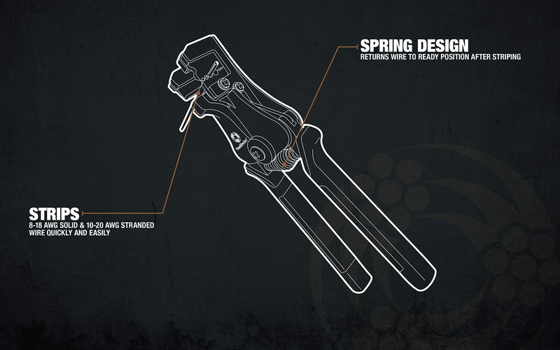  [AUSTRALIA] - Southwire STRIPPER, WIRE AUTOMATIC 8-22 AWG -58278640