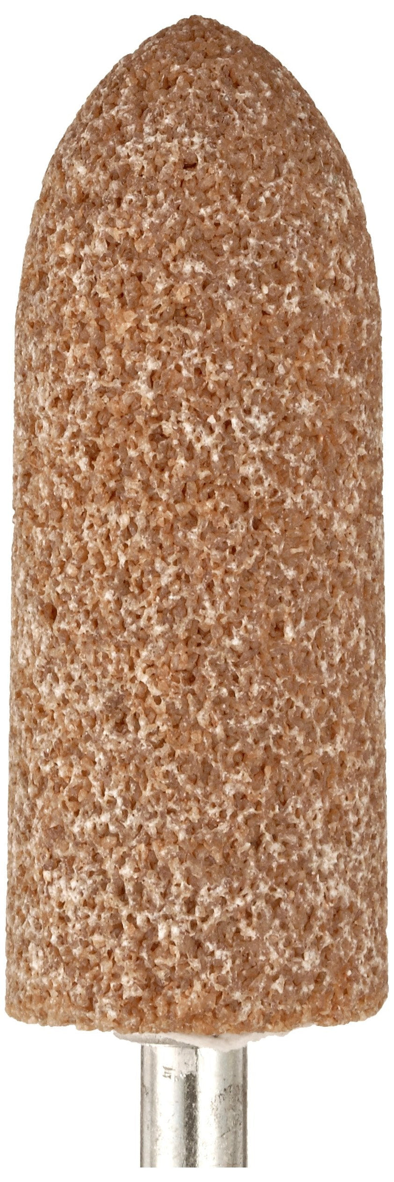  [AUSTRALIA] - Norton Pacesetter Vitrified Bond Abrasive Mounted Point, Aluminum Oxide, A25 Shape, 1/4" Spindle Diameter, 1" Ball Diameter, Grit 60 (Pack of 5)