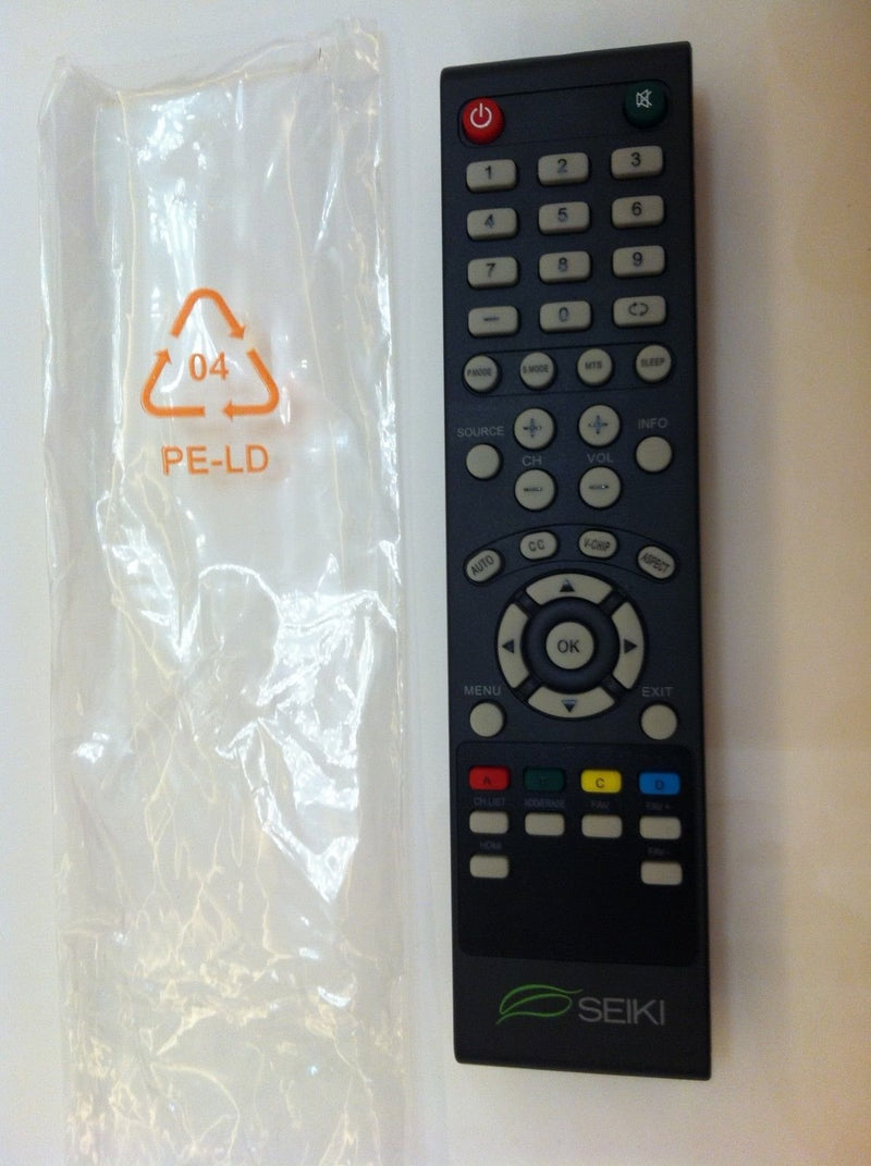 NEW SEIKI TV Remote control for SEIKI SE55GY19 SE65UY04 SE22FE01 SE65GY25 SE40FY27 SE32FY22 TV SE24FE01-W SE19HE01 SE39HE02 LC-32G82 SE24FT01 SE20HS04 SE26HQ04 SE50FY28 SC151FS SC241FS LC24G82 LC22G82 SC221FS SC261FS SC262FS SC32HT04 SC371TS SC391TS LC... - LeoForward Australia