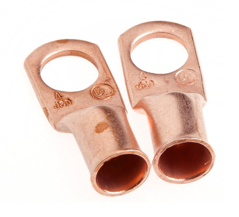  [AUSTRALIA] - Forney 60093 Copper Cable Lugs, Number 4 Cable with 3/8-Inch Stud Size, 2-Pack