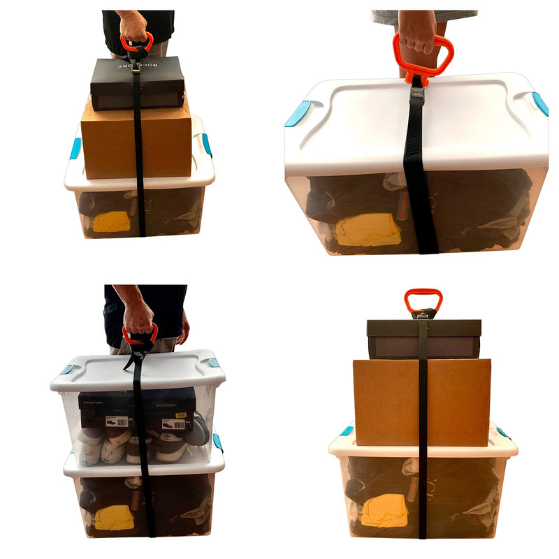  [AUSTRALIA] - MULTUS - Handle and Haul 1 - Handle Adjustable 9 Ft Polyester Moving Strap Cam Buckle System to Secure Lift Carry Awkward Boxes Furniture Building Construction Materials Tie downFast & Easy
