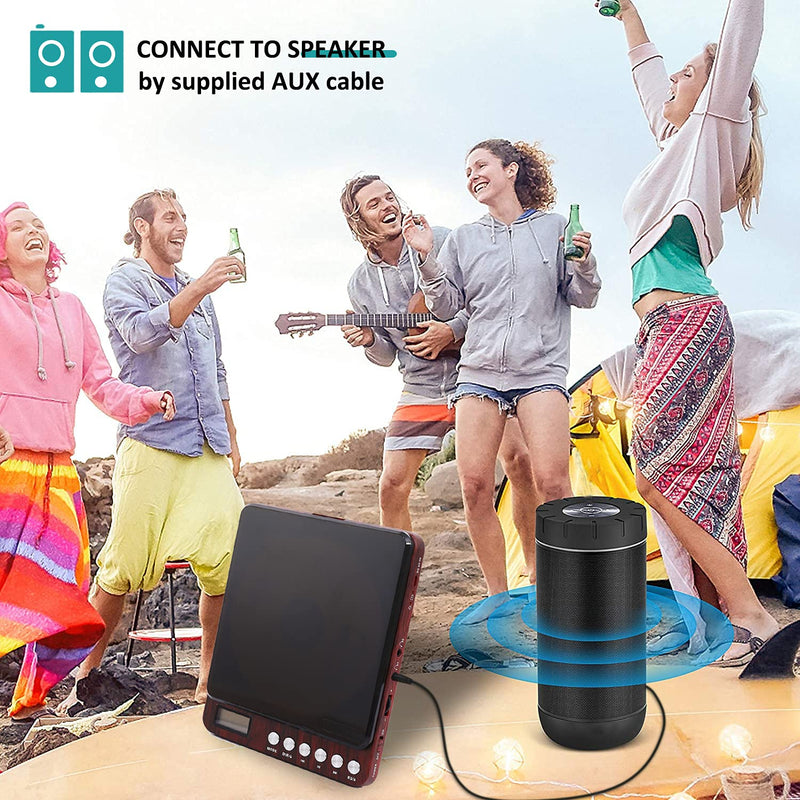  [AUSTRALIA] - Portable CD Player for Home, Rechargeable Walkman CD Player with Double Headphone Jacks, Anti-Skip CD Player Personal Discman CD Player for Car & Home & Travel – The Elders, Kids