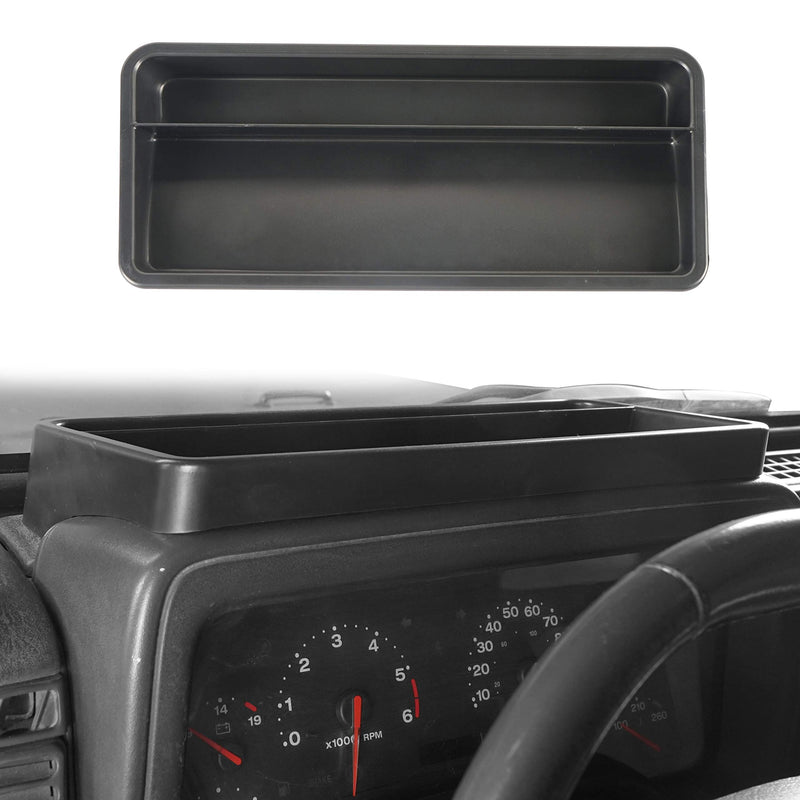  [AUSTRALIA] - Hooke Road Front Dashboard Tray Storage Box Container Organizer for Jeep Wrangler TJ 1997-2006