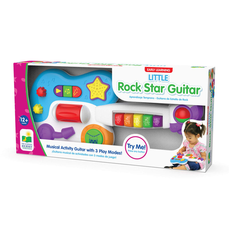 The Learning Journey Early Learning - Little Rock Star Guitar - Baby & Toddler Toys & Gifts for Boys & Girls Ages 12 months and Up - Award Winning Toy, Multi (157749) - LeoForward Australia