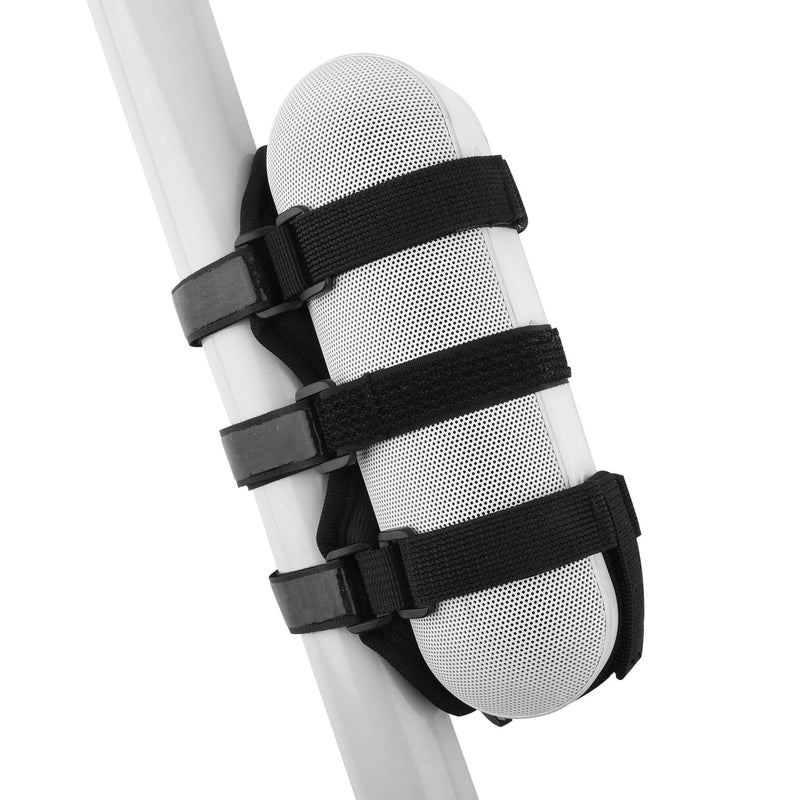  [AUSTRALIA] - TXEsign Portable Bluetooth Speaker Mount for Bike Golf Cart Accessories Railing, Adjustable Strap Speaker Attachment Holder Bike Speaker Moun Bar Rail for Bluetooth Wireless Speakers
