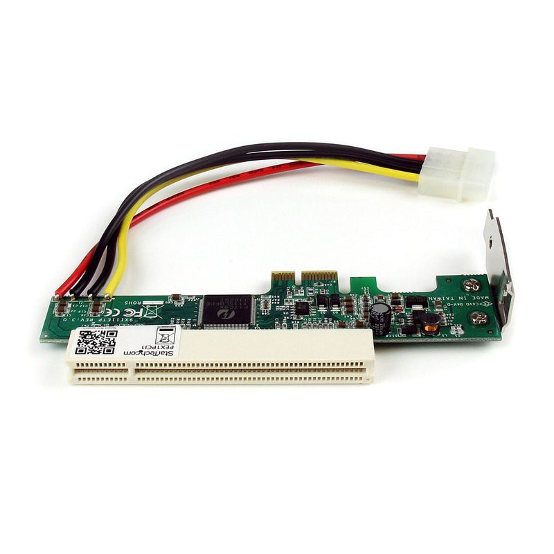  [AUSTRALIA] - StarTech.com PCI Express to PCI Adapter Card - PCIe to PCI Converter Adapter with Low Profile / Half-Height Bracket (PEX1PCI1)