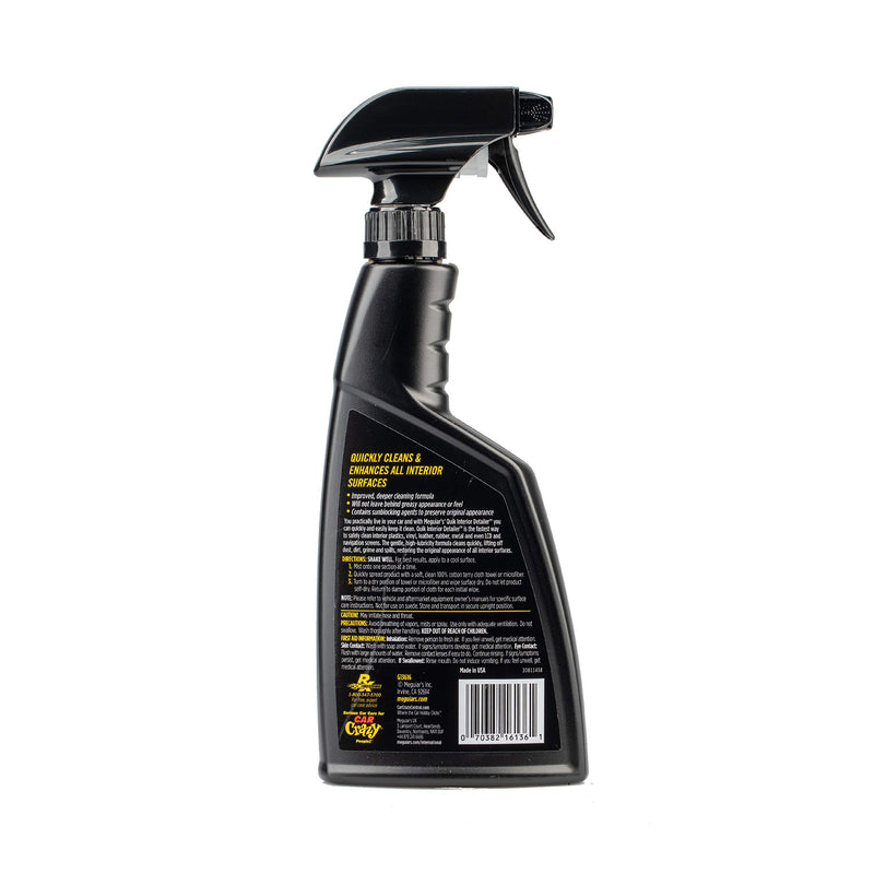  [AUSTRALIA] - Meguiar’s G13616SP Quik Interior Detailer Cleaner, 16 Fluid Ounces