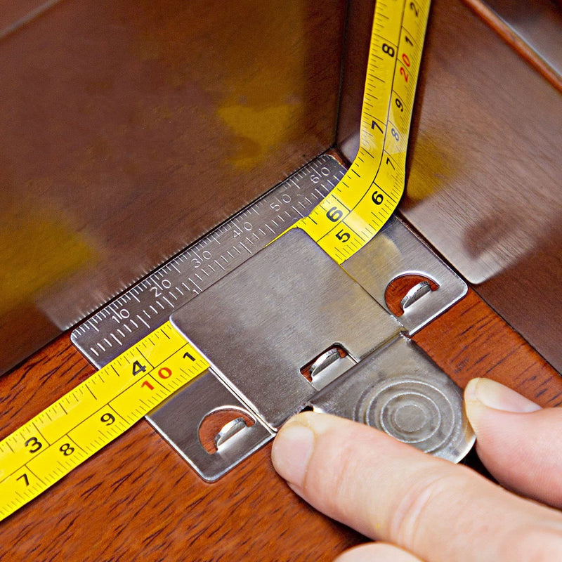  [AUSTRALIA] - PSCCO Tape Measure Fixing Clip Measuring Tape Clip Precision Tape Measuring Tool Tape Measure Clamp Tool Measuring Matey Measure Tool