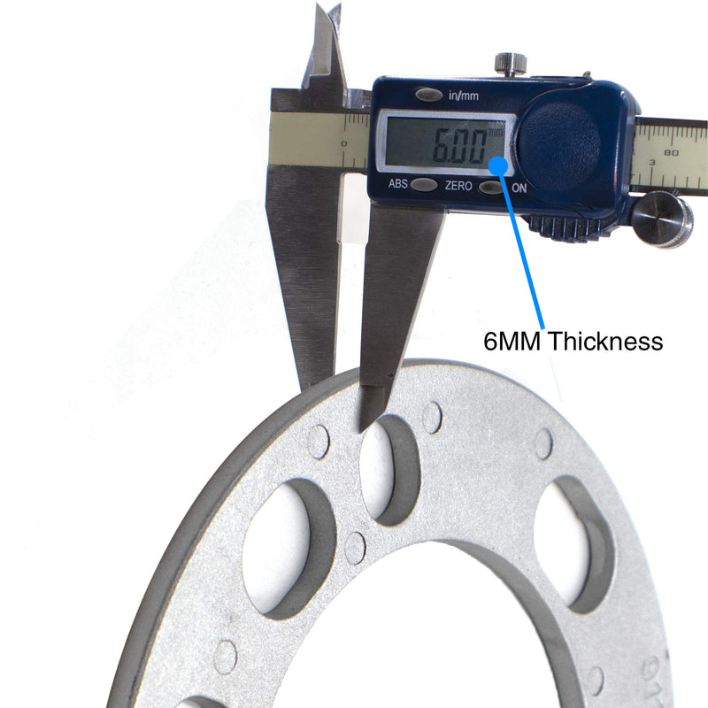  [AUSTRALIA] - 6mm (1/4") Thickness Wheel Spacers for 5x135mm, 5x139.70mm (5x5.50), 6x135mm, 6x139mm (6x5.50)