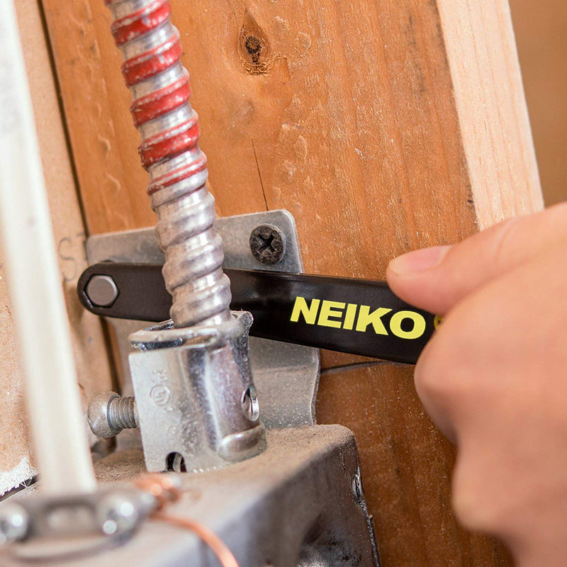  [AUSTRALIA] - Neiko 01328A Low Profile Offset Screwdriver Set, 7 Piece | Portable Keychain Clip Included