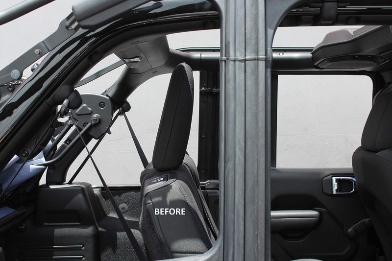  [AUSTRALIA] - Innovative JK Products Rear Seat Recline Kit for Jeep JLU Wrangler (4-Door), All Models 2018-Present