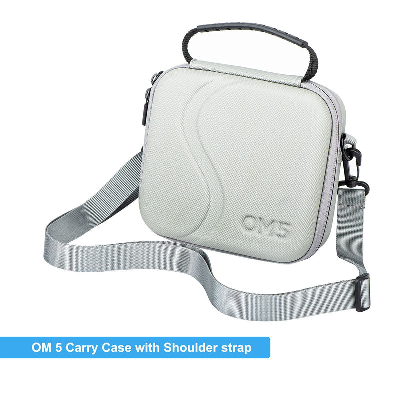  [AUSTRALIA] - OM 5 Case for DJI OM 5 Accessories, Waterproof Hand-Portable Storage Travel Case Only for DJI OM 5 Gimbal Stabilizer (Athens gray)