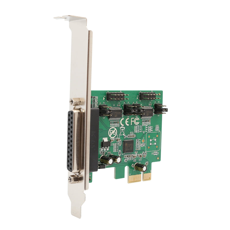  [AUSTRALIA] - IO Crest 2 Port Parallel 1 Por Serial PCIe x1 Card, PCI Express to DB25 and DB9 with Low Bracket, Support SPP / PS2 / EPP/ECP Modes RS232 / RS485 / RS422 and Centronics Interface SI-PEX50103