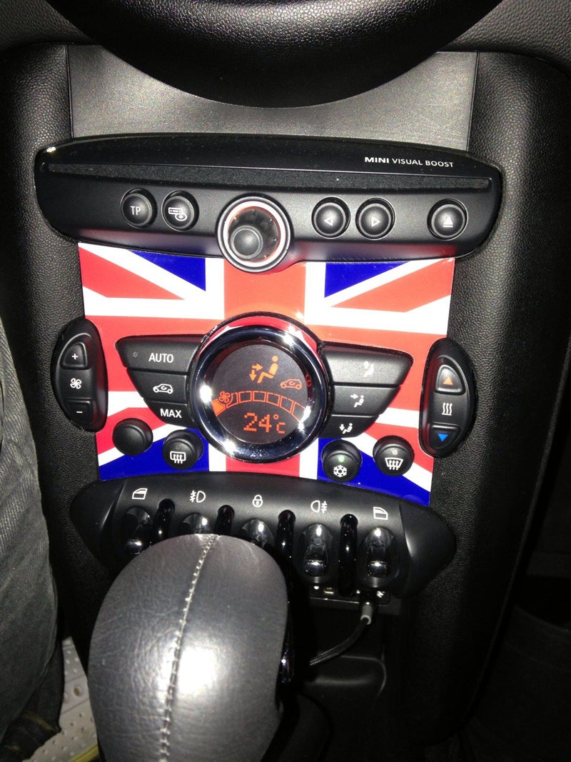  [AUSTRALIA] - ATEX Union Jack Soft Interior Dashboard Control Switches Panel Sticker for Mini Cooper R56 09~13
