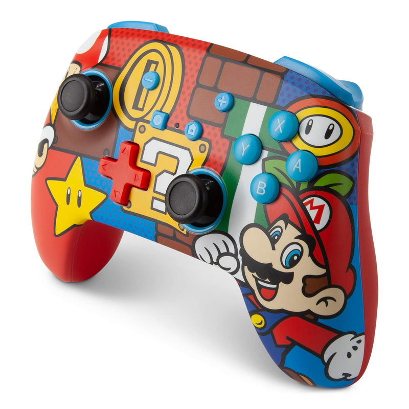  [AUSTRALIA] - PowerA Enhanced Wireless Controller for Nintendo Switch - Mario Pop (Only at Amazon) Mario Pop (only at Amazon.com)