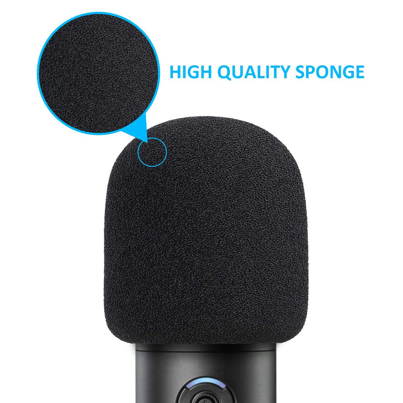  [AUSTRALIA] - ATR2500x Pop Filter Foam Cover - Mic Windscreen Customized for Audio Technica ATR2500x-USB, ATR2500-USB Cardioid Condenser USB Microphone to Blocks Out Plosives