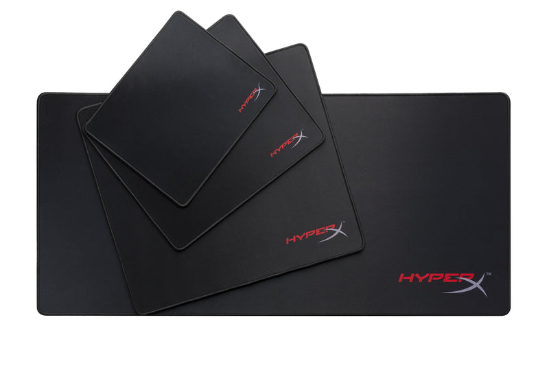 HyperX FURY S - Pro Gaming Mouse Pad, Cloth Surface Optimized for Precision, Stitched Anti-Fray Edges, Large 450x400x4mm Black - LeoForward Australia