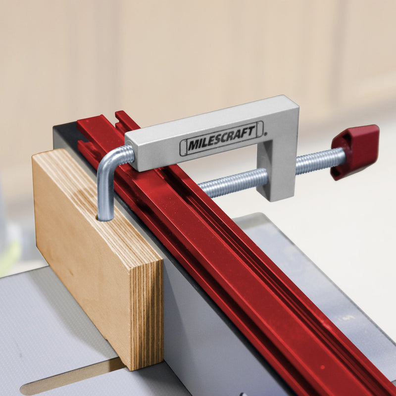  [AUSTRALIA] - Milescraft 4009 FenceClamps- Universal,Silver Clamps