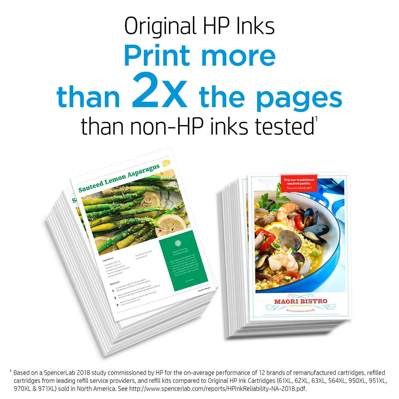  HP 64 Black/Tri-color Ink Cartridges (2-pack), Works with HP  ENVY Inspire 7950e; ENVY Photo 6200, 7100, 7800; Tango Series, Eligible  for Instant Ink