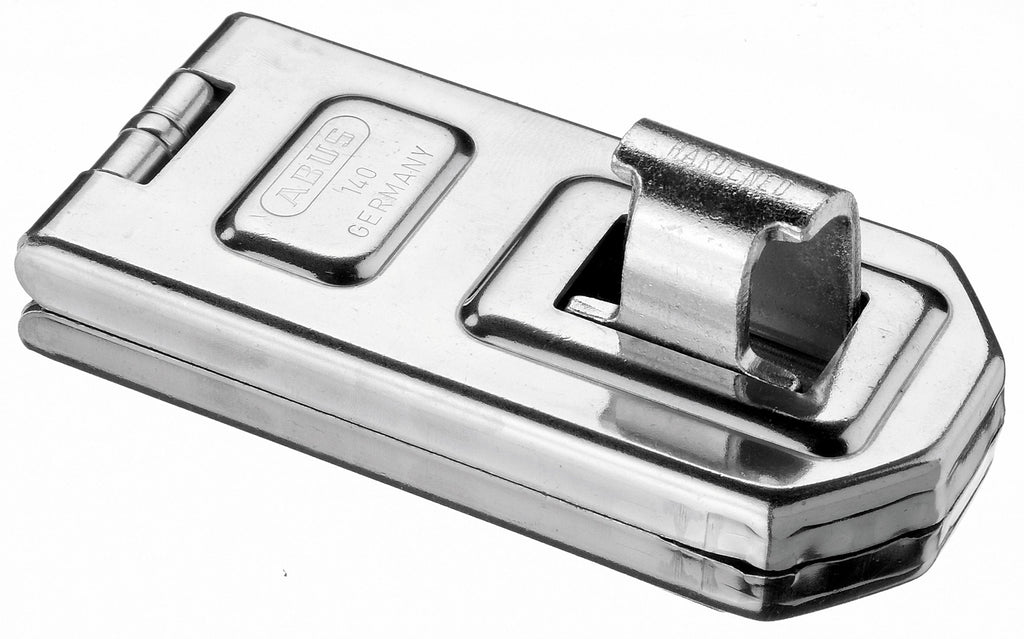  [AUSTRALIA] - ABUS 140/120 C Stainless Steel Concealed Hinge Pin Hasp, 4 3/4" Length, Silver 4-3/4 Inch