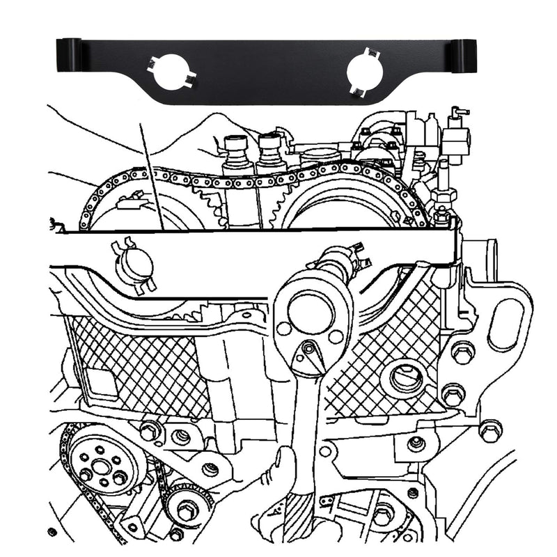  [AUSTRALIA] - EN 48953 Cam Phaser Retainer/Camshaft Actuator Locking Tool Replace AM-EN-48953 for Ecotec/2010 Buick Lacrosse, 2010 Chevrolet Equinox, 2010 GMC Terrain 2.0L, 2.4L ECOTEC Engines