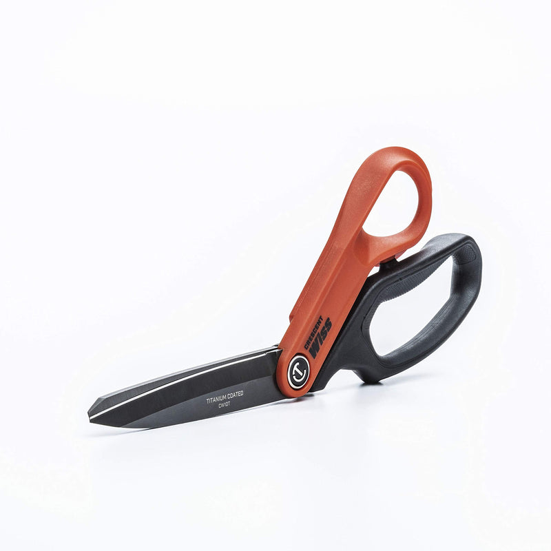  [AUSTRALIA] - Wiss - Pro Shear, Offset, Right-Hand, Titanium (CW10T) CW10T Titanium Coated Offset Right Hand Tradesman Shears, 254mm