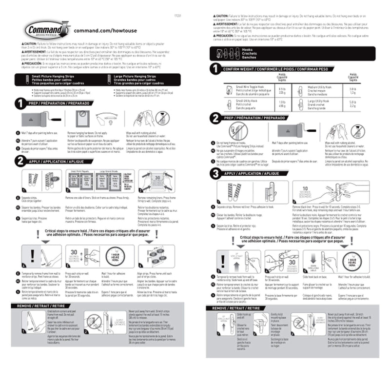  [AUSTRALIA] - Command Variety Pack, Picture Hanging Strips, Wire Hooks and Utility Hooks, Damage Free Hanging Variety Pack for Up to 19 Christmas Decorations, 1 Kit General Purpose