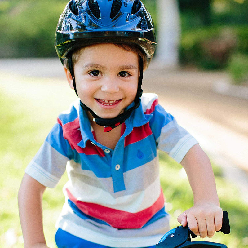 Joovy Noodle Multi-Sport Helmet XS-S, Kids Adjustable Bike Helmet, Black X-Small/Small (Pack of 1) - LeoForward Australia