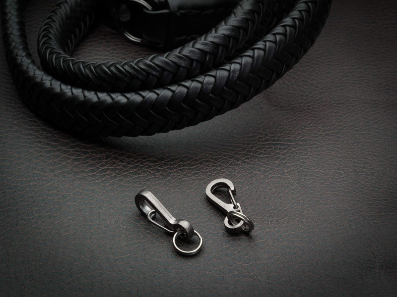  [AUSTRALIA] - Vi Vante Camera Quick Release Set for Cameras w/ Round Strap lugs Titanium Rings Flat Gray