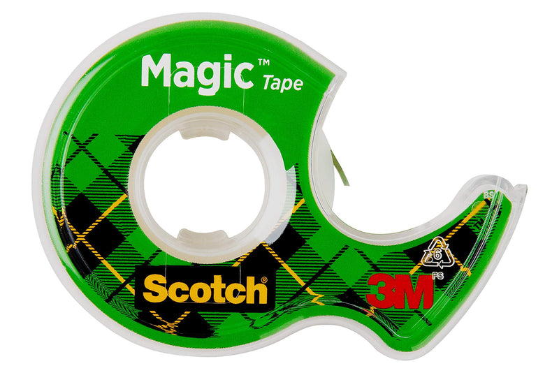  [AUSTRALIA] - Scotch Magic Tape, 3 Rolls, Numerous Applications, Invisible, Engineered for Repairing, 3/4 x 300 Inches (3105)