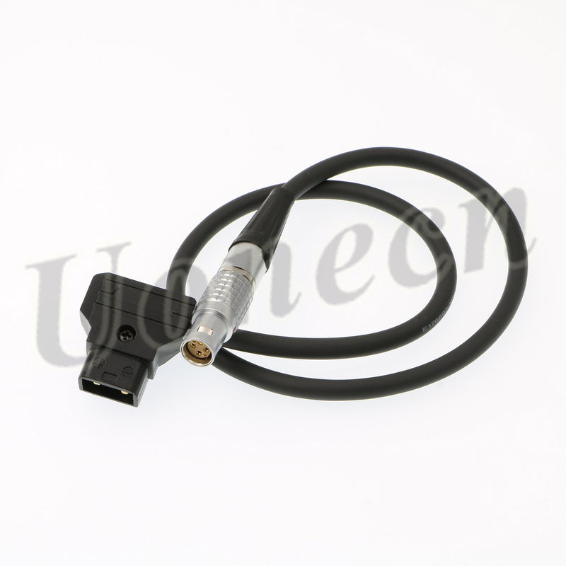  [AUSTRALIA] - Uonecn Anton Battery Power Cable 6 pin Female to Dtap plug Flexible Soft Cable For Red Scarlet Epic Camera 50cm