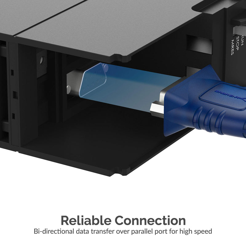 Sabrent USB 2.0 to Serial (9-Pin) DB-9 RS-232 Converter Cable, Prolific Chipset, Hexnuts, [Windows 10/8.1/8/7/VISTA/XP, Mac OS X 10.6 and Above] 6-Feet (CB-9P6F) 6 ft - LeoForward Australia