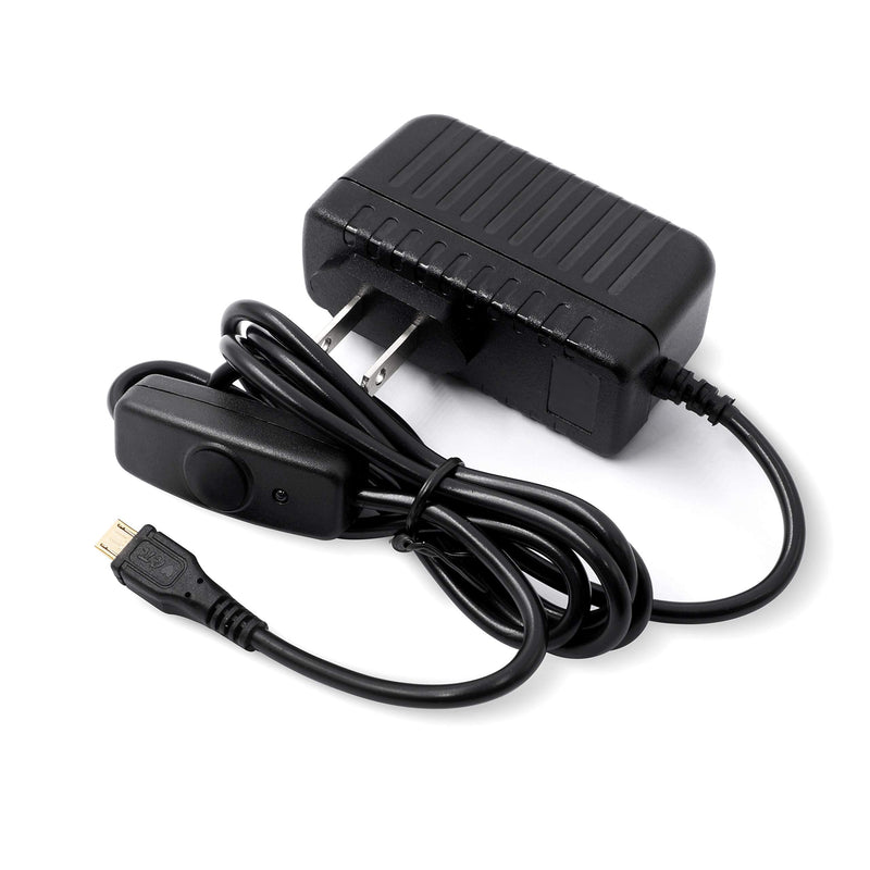  [AUSTRALIA] - LoveRPi Certfied MicroUSB 5.25V 2.5A Power Supply with Power Switch and Status LED for Raspberry Pi