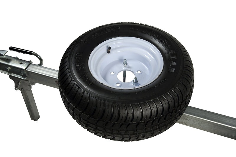  [AUSTRALIA] - CE Smith Trailer U-bolt Spare Tire Carrier with Lug Nuts-Replacement Parts and Accessories for your Ski Boat, Fishing Boat or Sailboat Trailer 12"