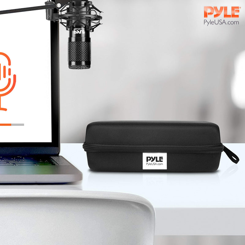  [AUSTRALIA] - USB Microphone Travel Storage Case - Compact Case for Pyle PDMIUSB50 USB Studio Microphone - Pyle PRTPDMIUSB5010