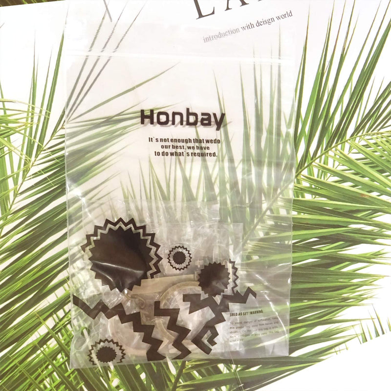  [AUSTRALIA] - Honbay 2PCS Mini Metal Movable Vernier Caliper Ruler Key Chain Keyring for Men Women