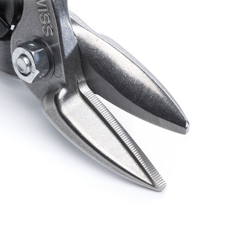  [AUSTRALIA] - Crescent Wiss 9-3/4" MetalMaster® Compound Action Straight and Right Cut Aviation Snips - M2R, Multi, One Size