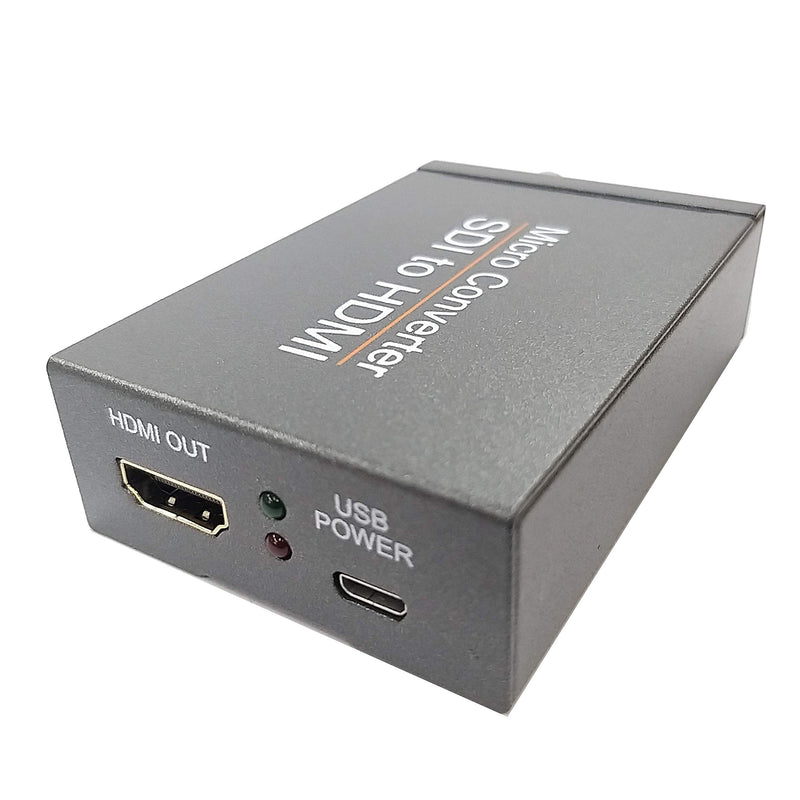  [AUSTRALIA] - YOTOCAP 1080P SDI to HDMI Adapter Converter for CCTV SD HD and 3G SDI Signals to HDMI Adapter Female BNC to HDMI SDI Signals Display on HDMI